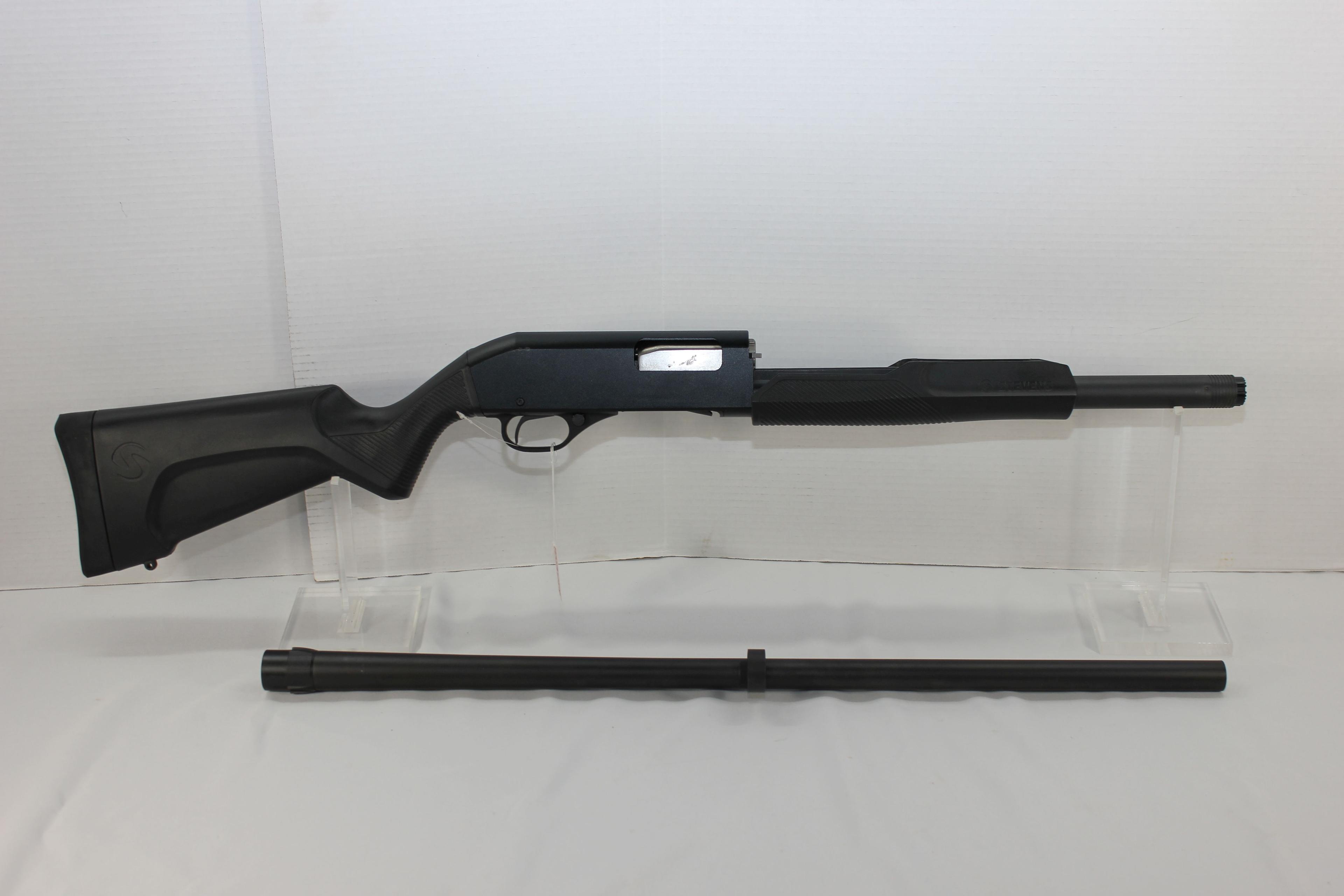 Stevens Model 320 Field Gauge 12 Ga. 2-3/4" or 3" Cham. Pump Action Shotgun w/26" Vent Rib BBL