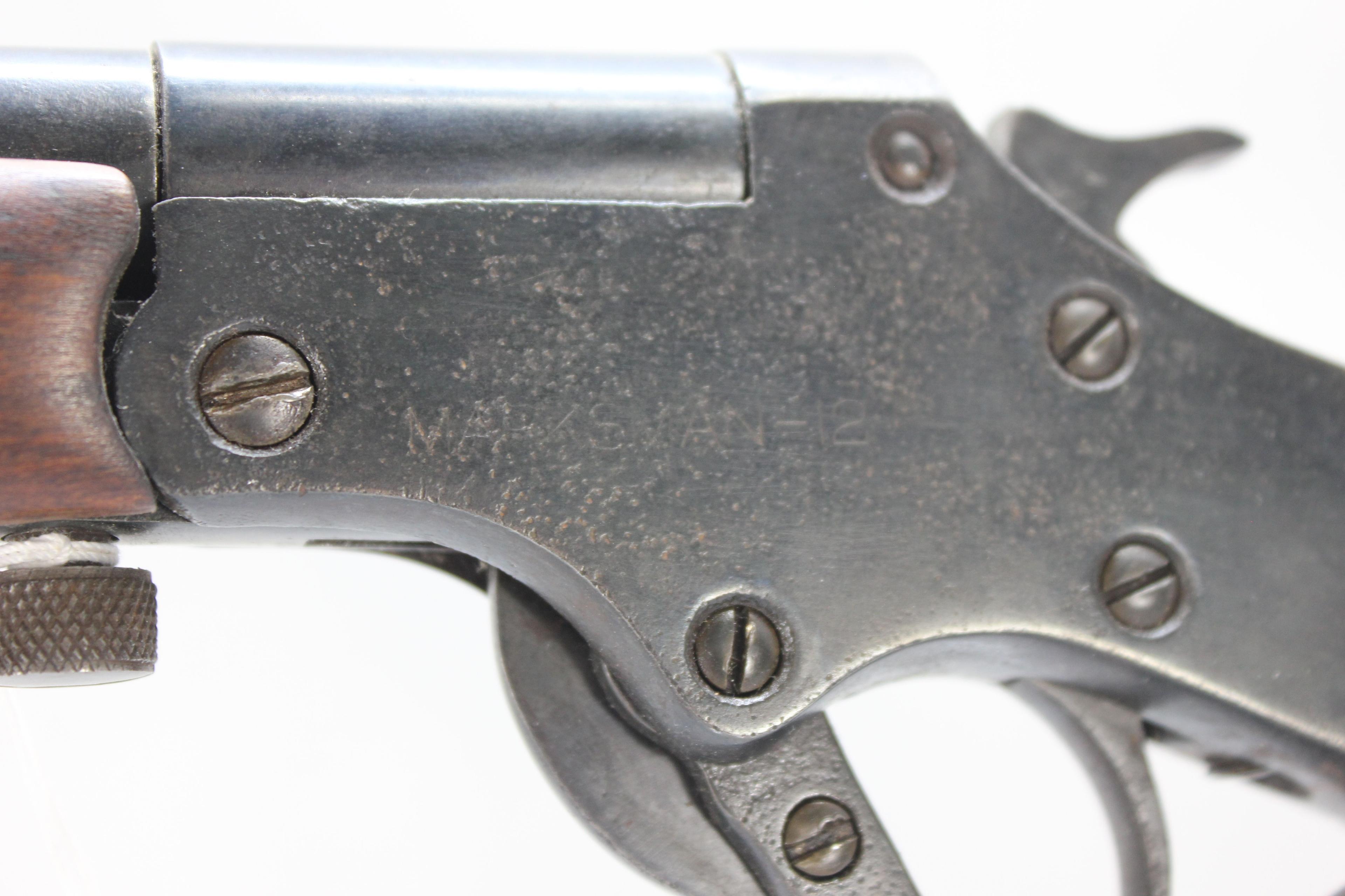 Stevens Marksman-12 .22 LR Single Shot Break Open Rifle; SN J148
