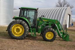 John Deere 7130 Tractor, MFWD, 1504 Hours, 2 SCV'S, 3pt, 540/1000pto, 6 Set Rear Wheel Weights, Quad