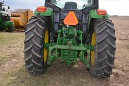 John Deere 7130 Tractor, MFWD, 1504 Hours, 2 SCV'S, 3pt, 540/1000pto, 6 Set Rear Wheel Weights, Quad
