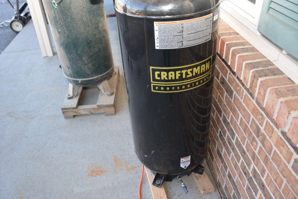 Craftsman 6.5hp Stand Up Air Compressor, 60Gal, LIKE NEW, 220v