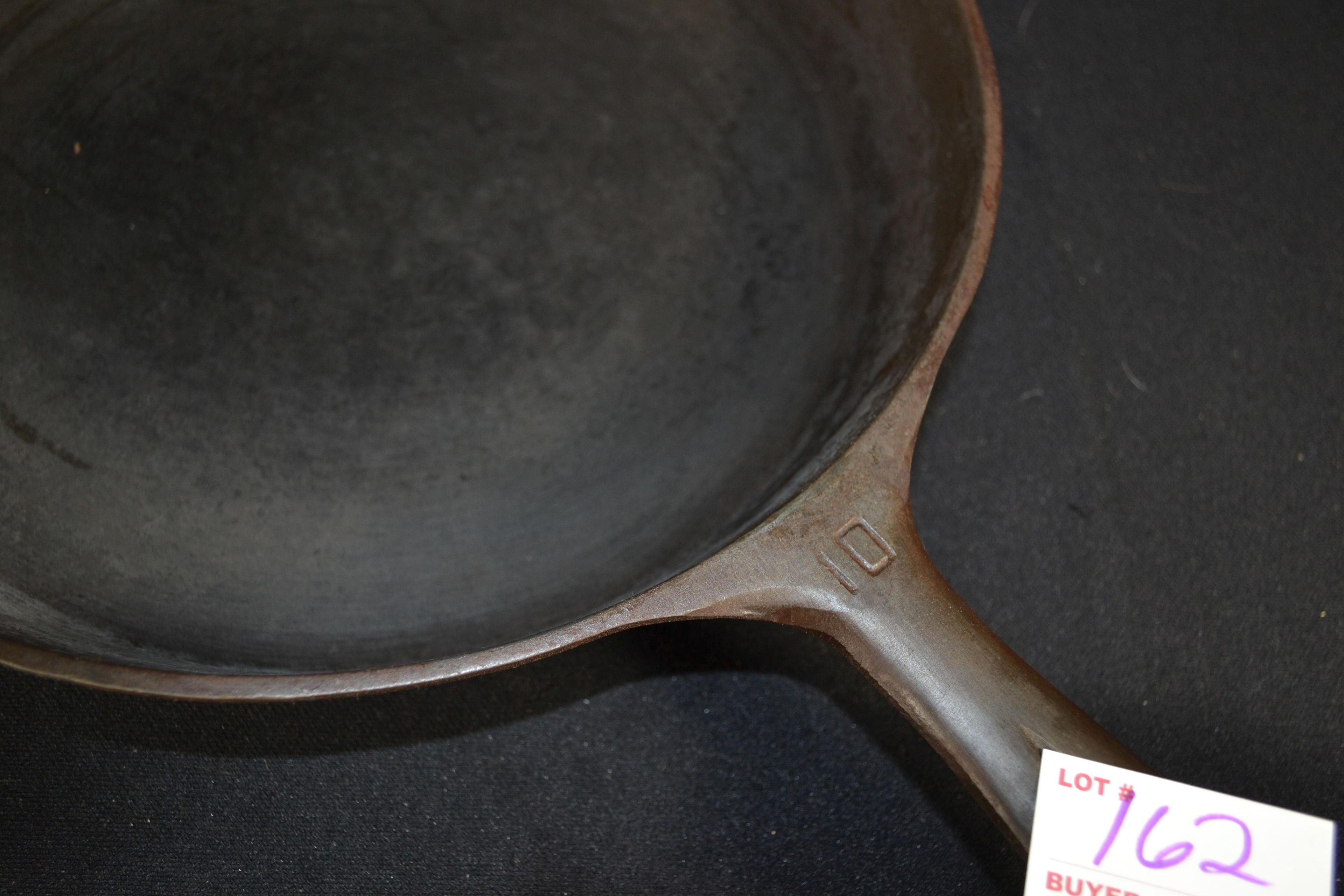 Griswold Small Letter No. 10 Cast Iron Skillet