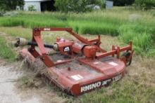 Rhino TW 96 3pt Brush Mower, Laminated Tires, 540pto, SN:11637