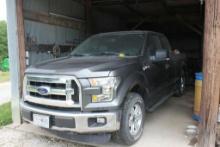 2016 Ford F150 XLT, 3.5L Ecoboost, Auto Trans, Silver In Color, 60,702 Miles, Extended Cab, Running