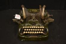Vintage Oliver Standard Visual No. 9 Typewriter