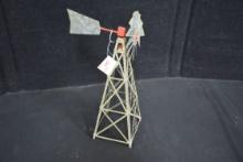 Small Tin Windmill; 17"