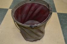 Vintage WWI? Collapsible Water Bucket