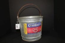 Vintage New Crumarco Galvanized Bucket