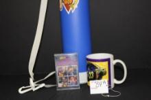 Vintage Camel Collectibles including Mug, Cassette Music, and Hard Cooler