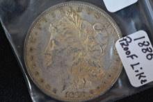 1880 Morgan Dollar; Proof-Like; MS