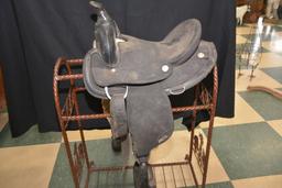 Abetta Black Saddle, 14" Seat