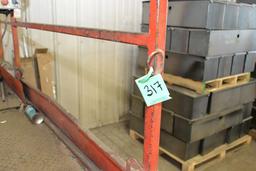 SkyJack SJ3-3219 w/Extension Cage, Hard Surface Tires, and 110v Auxiliary on Top Deck; Approx. Two S