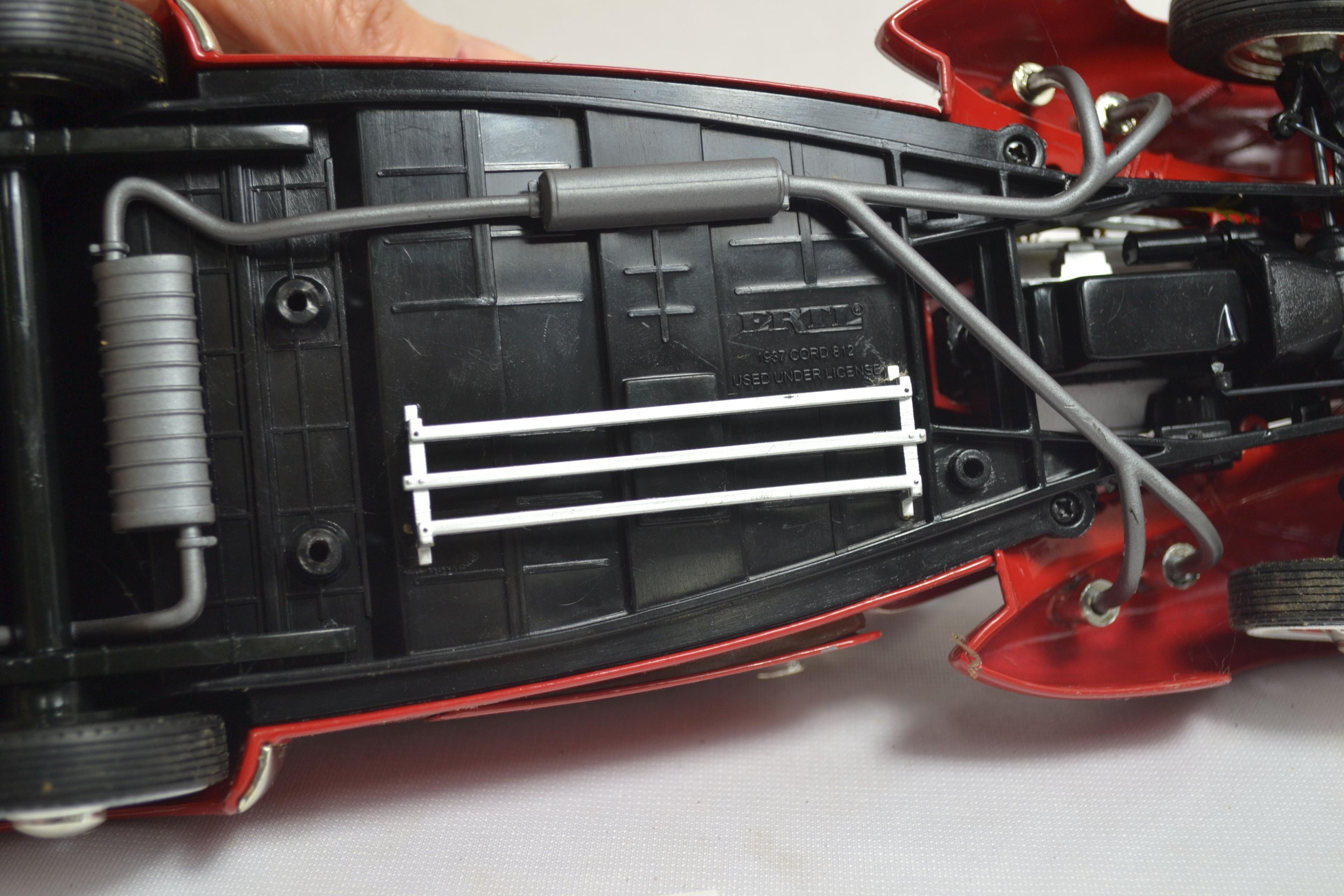Ertl 1/18 Scale 1937 Cord 812; Loose Bumper