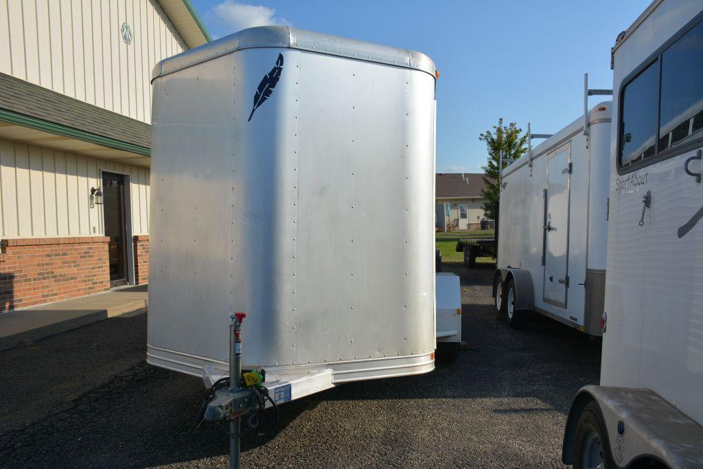 Featherlite Livestock Trailer, 14', 2 Compartments, Good Wood Floor, 2 5/16" Hitch, 225/75R15 @90%,
