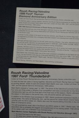 Group of 3 Hot Wheels Racing "10 Years of Racing" Diamond Collectors Series 1995, 1997, 1999; NIB