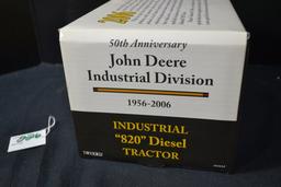 Ertl Two-Cylinder Club John Deere Industrial 820 Diesel Tractor; 1/16 Scale; NIB