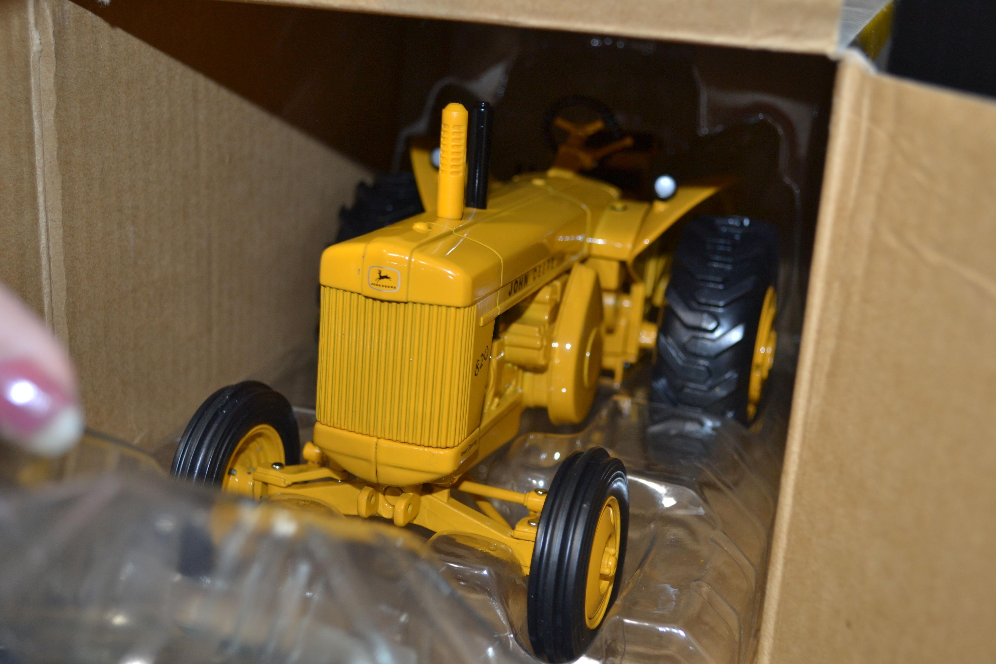 Ertl Two-Cylinder Club John Deere Industrial 820 Diesel Tractor; 1/16 Scale; NIB