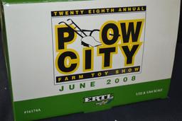 Ertl 2008 Plow City Farm Toy Show John Deere 8640 Tractor Set including 1/32 and 1/64 Scale