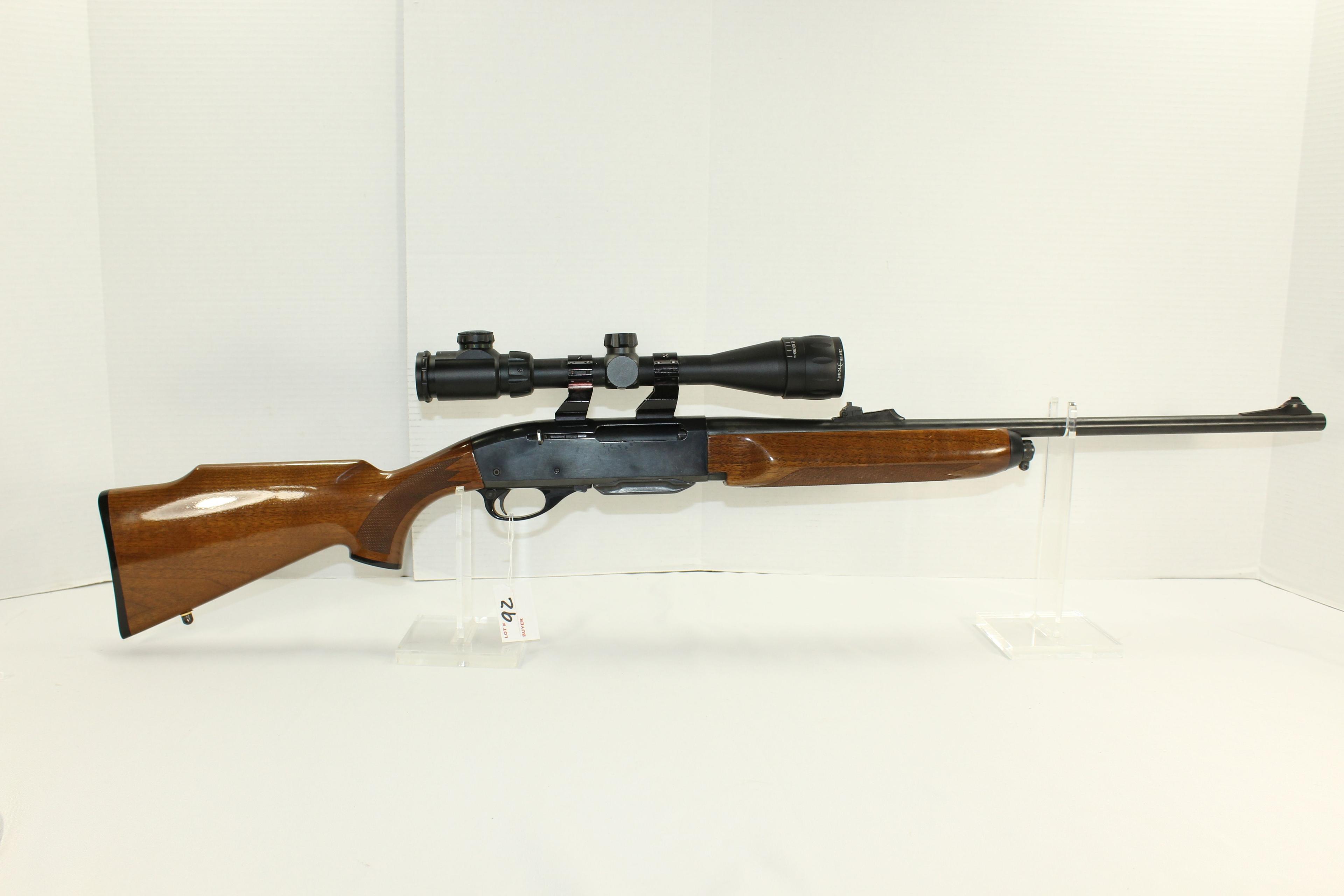 Remington Model 7400 .30-06 Cal. Semi-Auto Magazine-Fed Rifle w/Checkered Walnut Stock, Sights, and