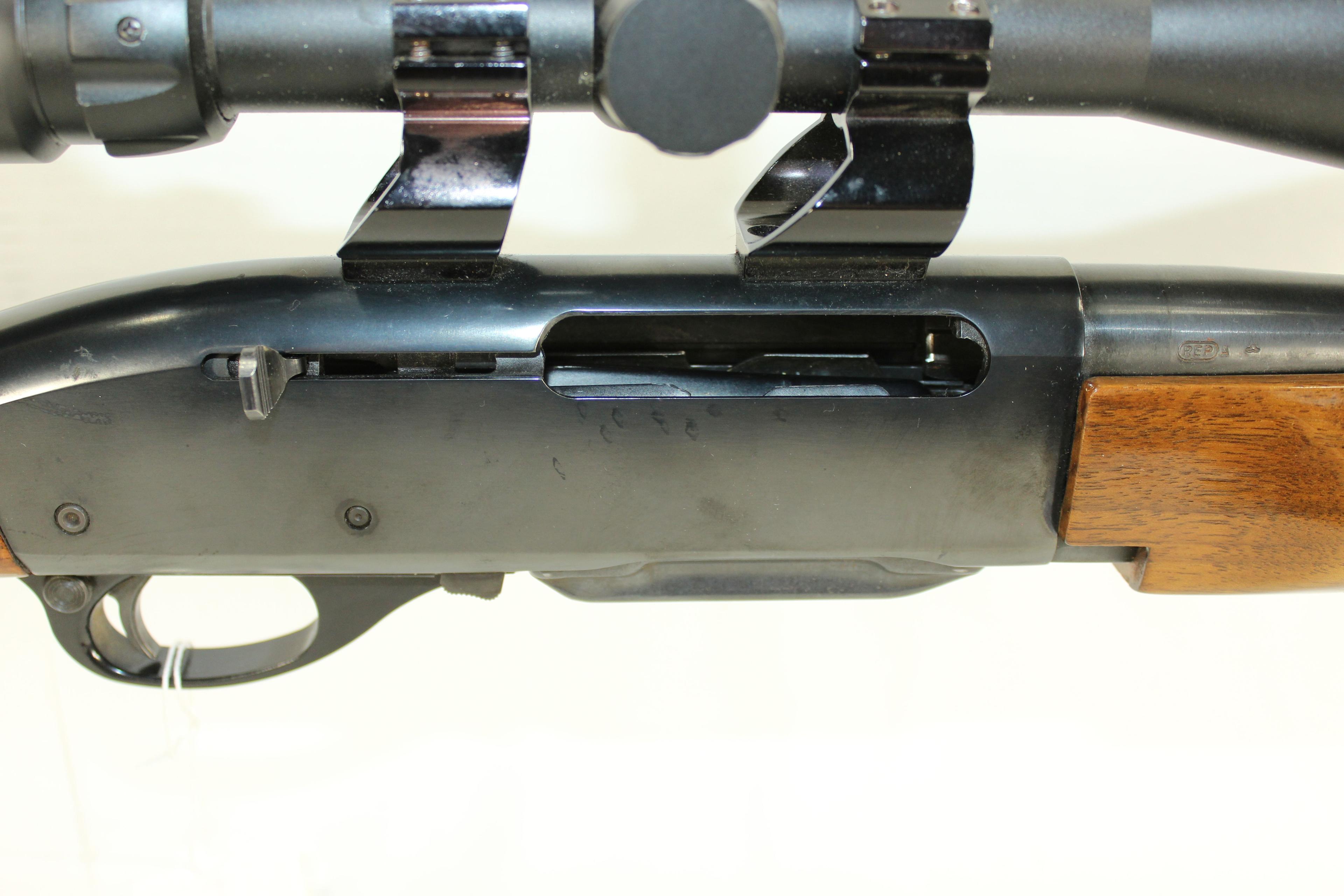 Remington Model 7400 .30-06 Cal. Semi-Auto Magazine-Fed Rifle w/Checkered Walnut Stock, Sights, and