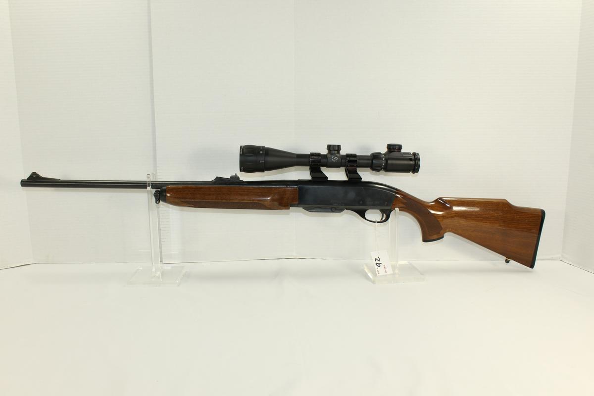 Remington Model 7400 .30-06 Cal. Semi-Auto Magazine-Fed Rifle w/Checkered Walnut Stock, Sights, and