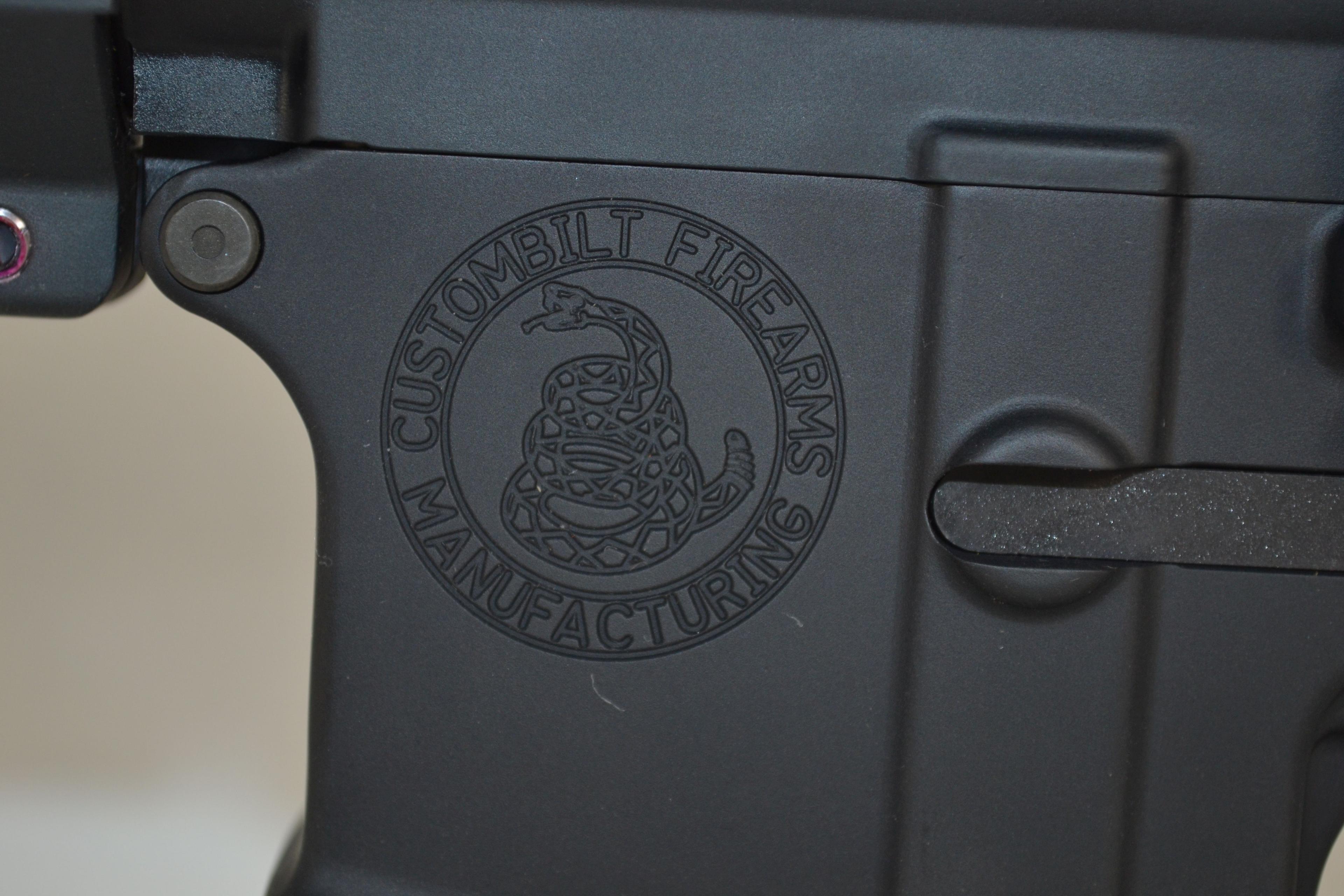 Custombilt Firearms Mfg. Model C-15 Multi-Cal 556-SG Semi-Auto Pistol in Matte Black w/M-Lok Rail Sy