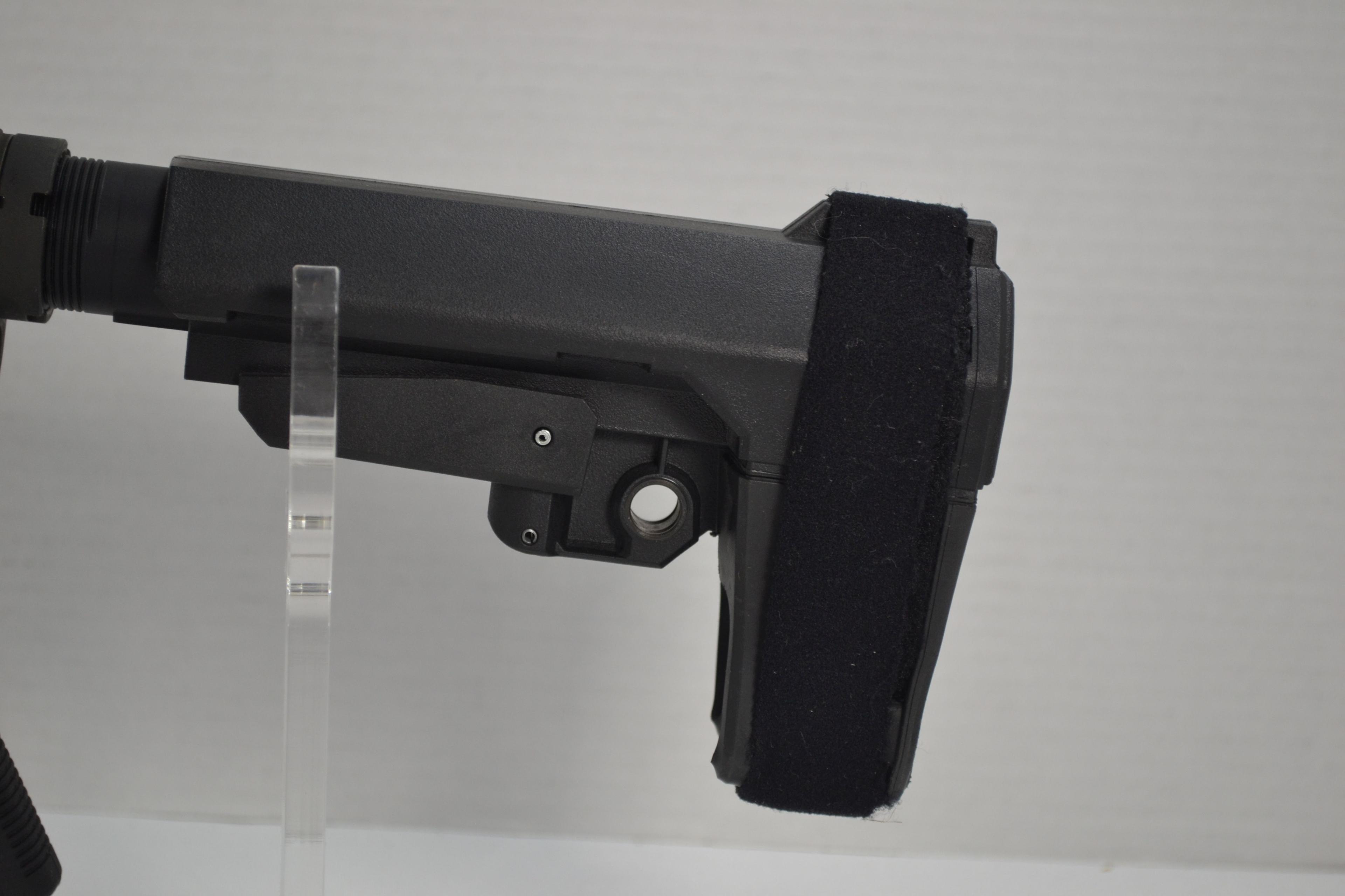 Custombilt Firearms Mfg. Model C-15 Multi-Cal 556-SG Semi-Auto Pistol in Matte Black w/M-Lok Rail Sy