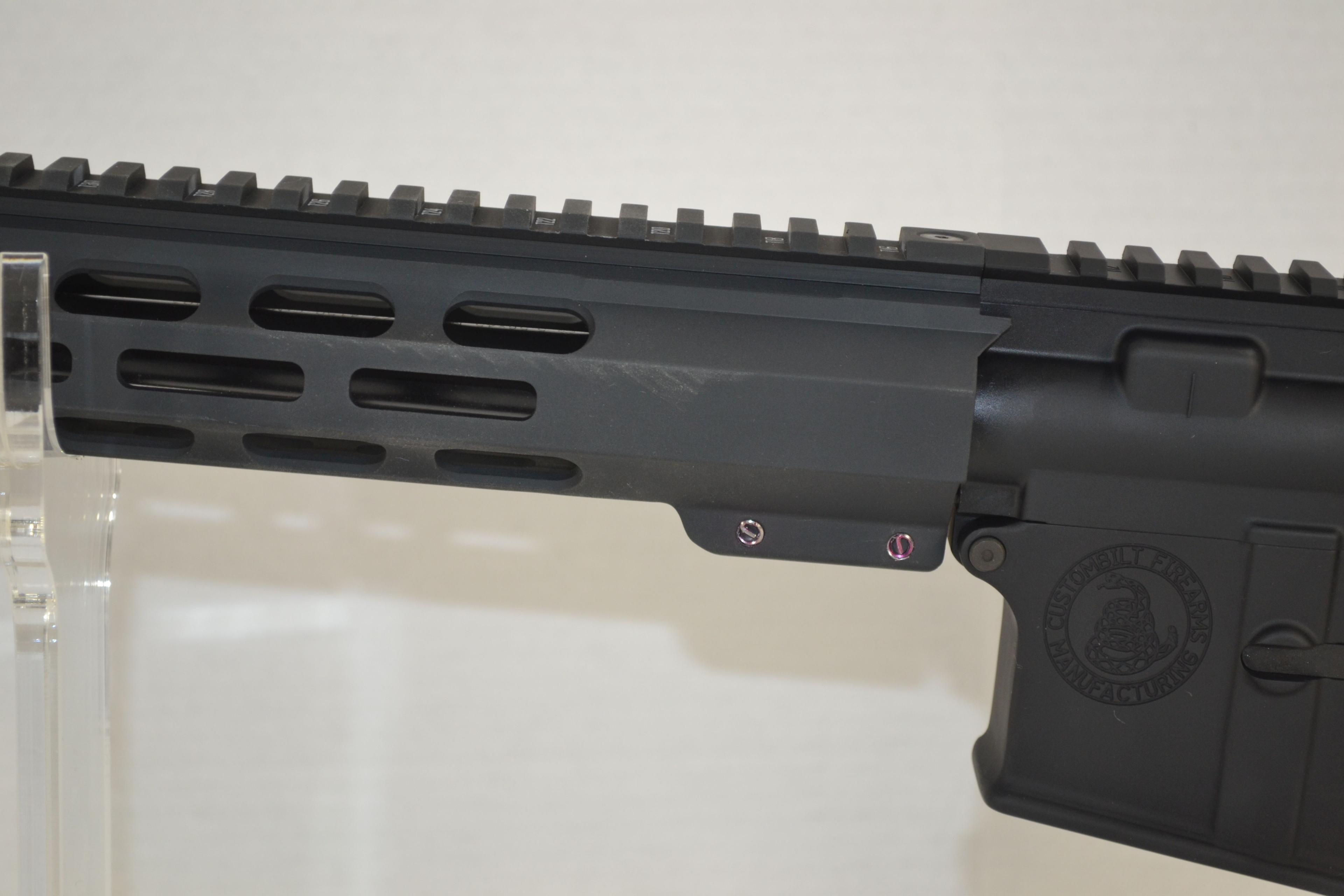 Custombilt Firearms Mfg. Model C-15 Multi-Cal 556-SG Semi-Auto Pistol in Matte Black w/M-Lok Rail Sy
