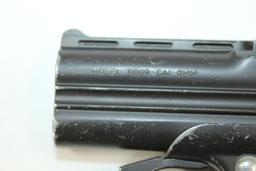 Bearman Model BBG9 9mm Cal. Double BBL Single-Action Derringer; SN BT038644