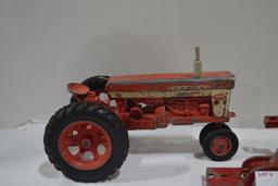 Farmall 460 Tractor and Ertl 4-Bottom Plow