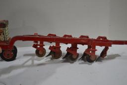 Farmall 460 Tractor and Ertl 4-Bottom Plow