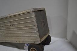 Vintage Unmarked Enclosed Trailer