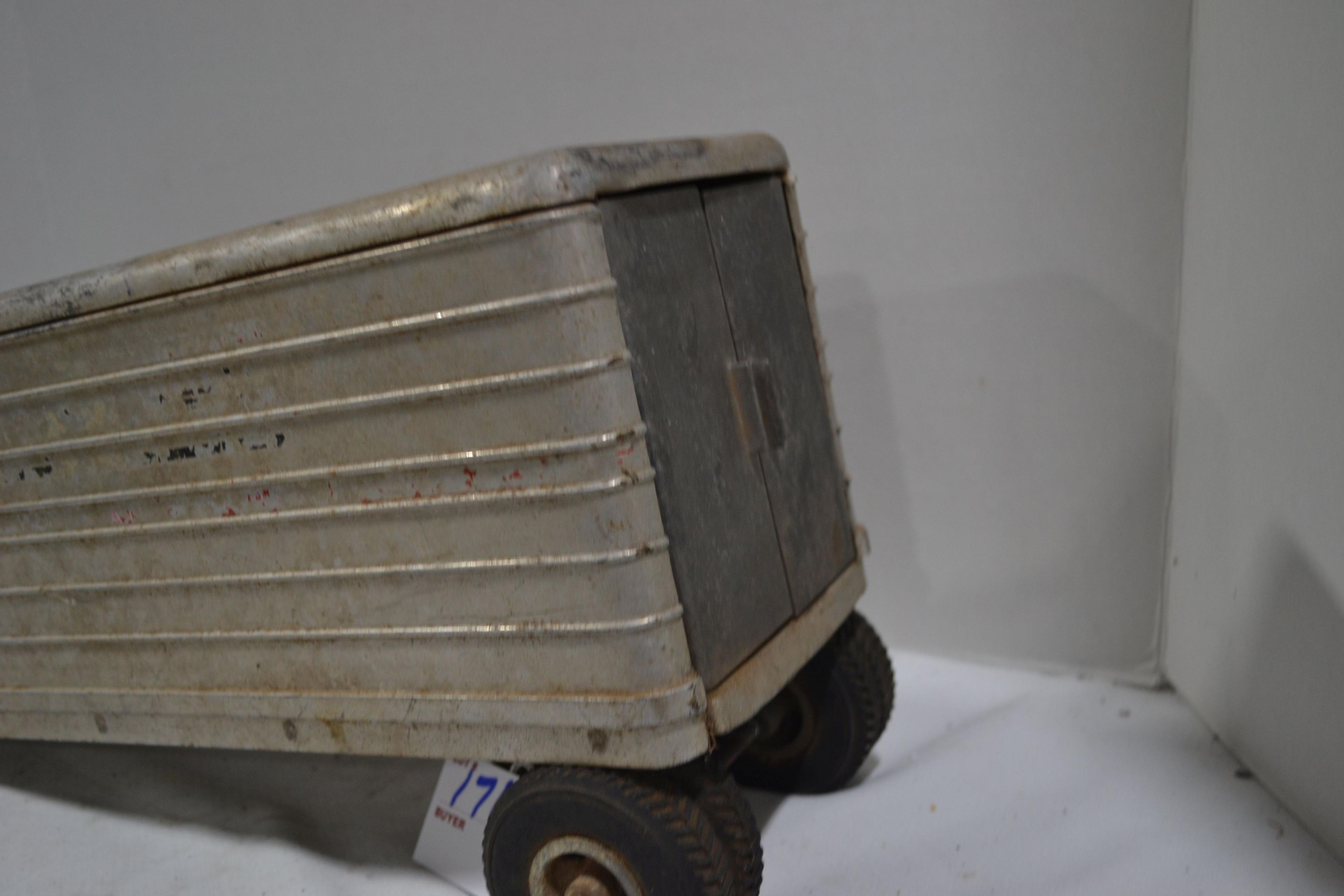 Vintage Unmarked Enclosed Trailer