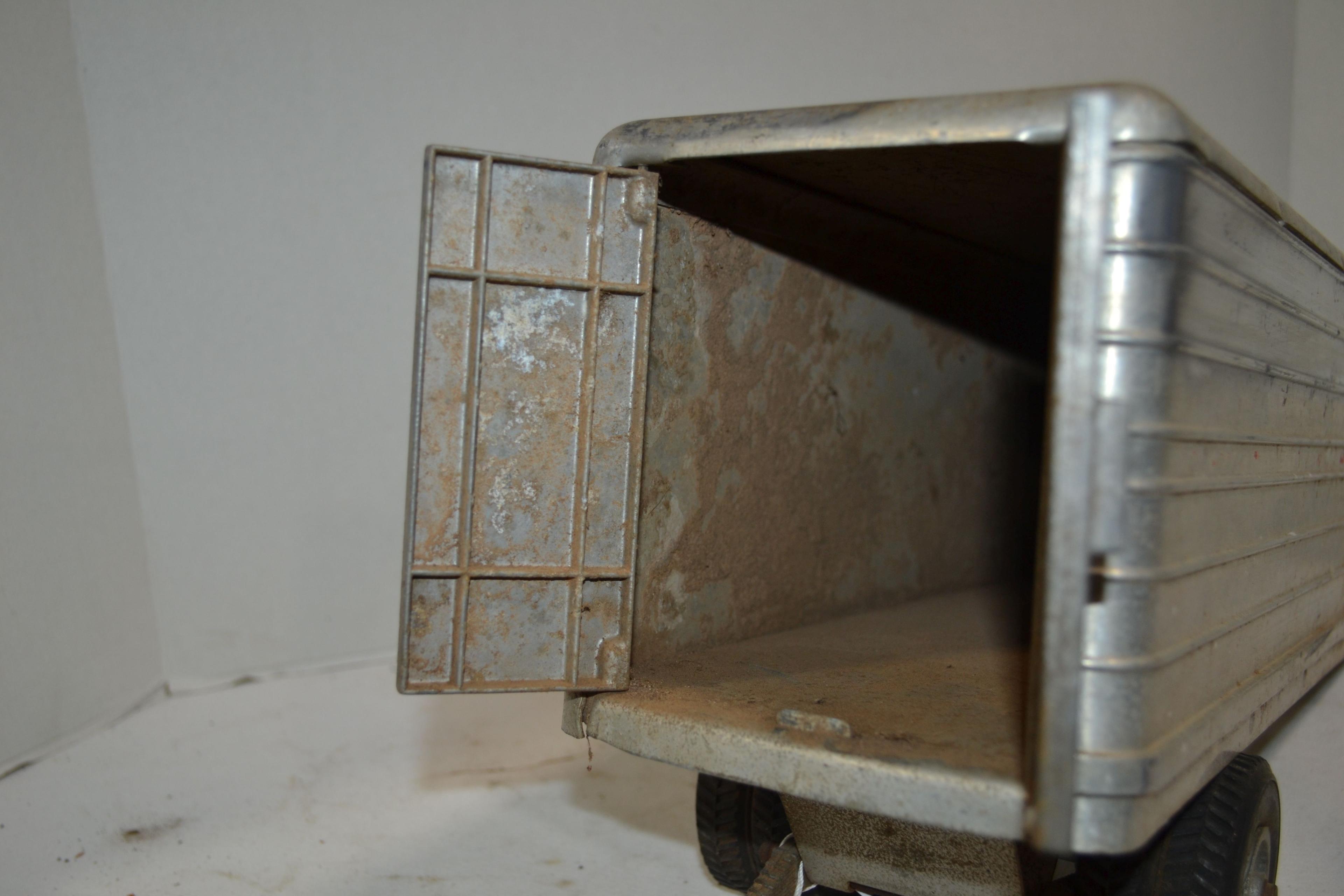 Vintage Unmarked Enclosed Trailer