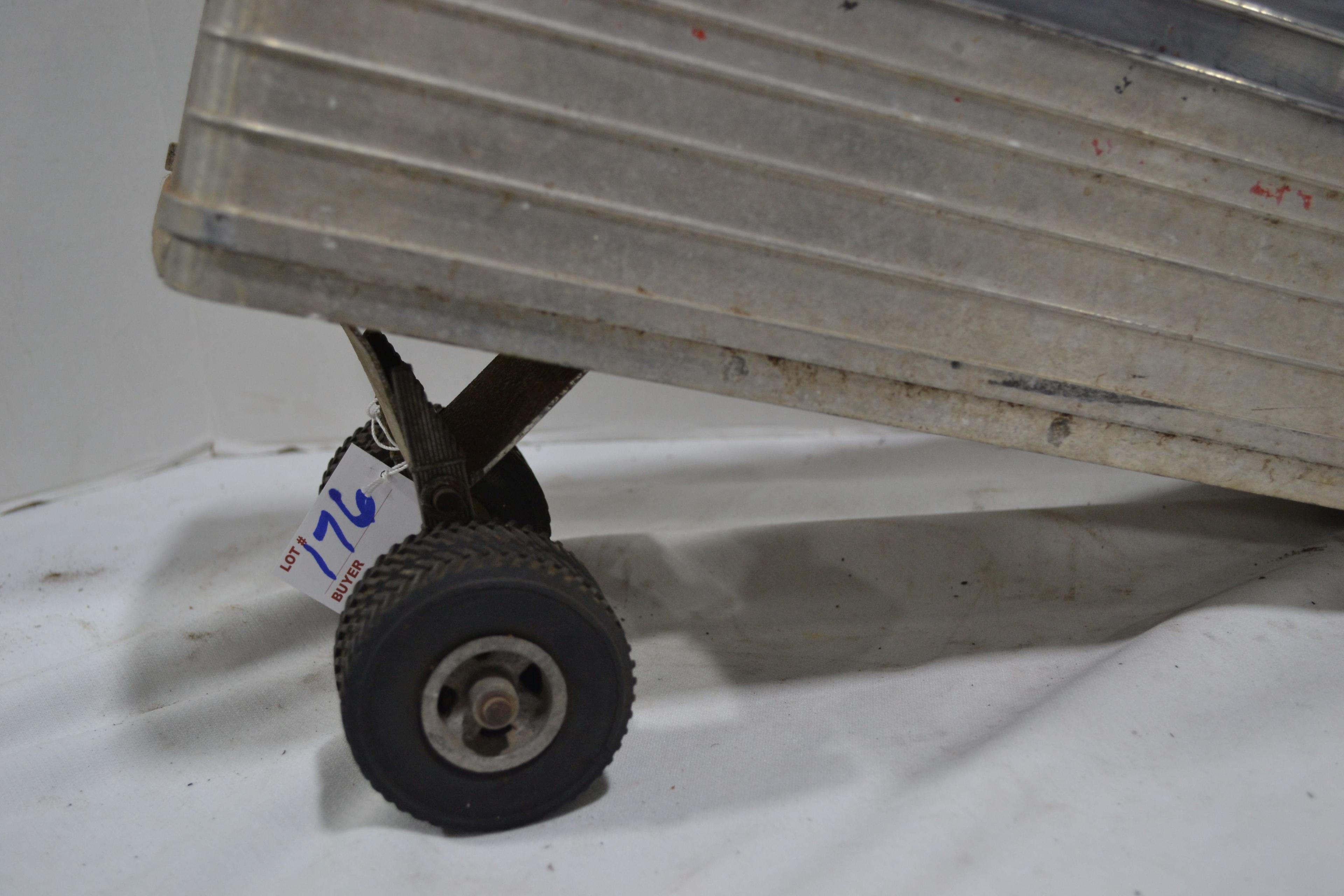 Vintage Unmarked Enclosed Trailer