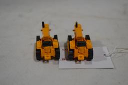 Pair of Ertl Mini John Deere 430 Tractors