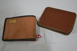 Pair of Vintage Roy Rogers Leather Wallets