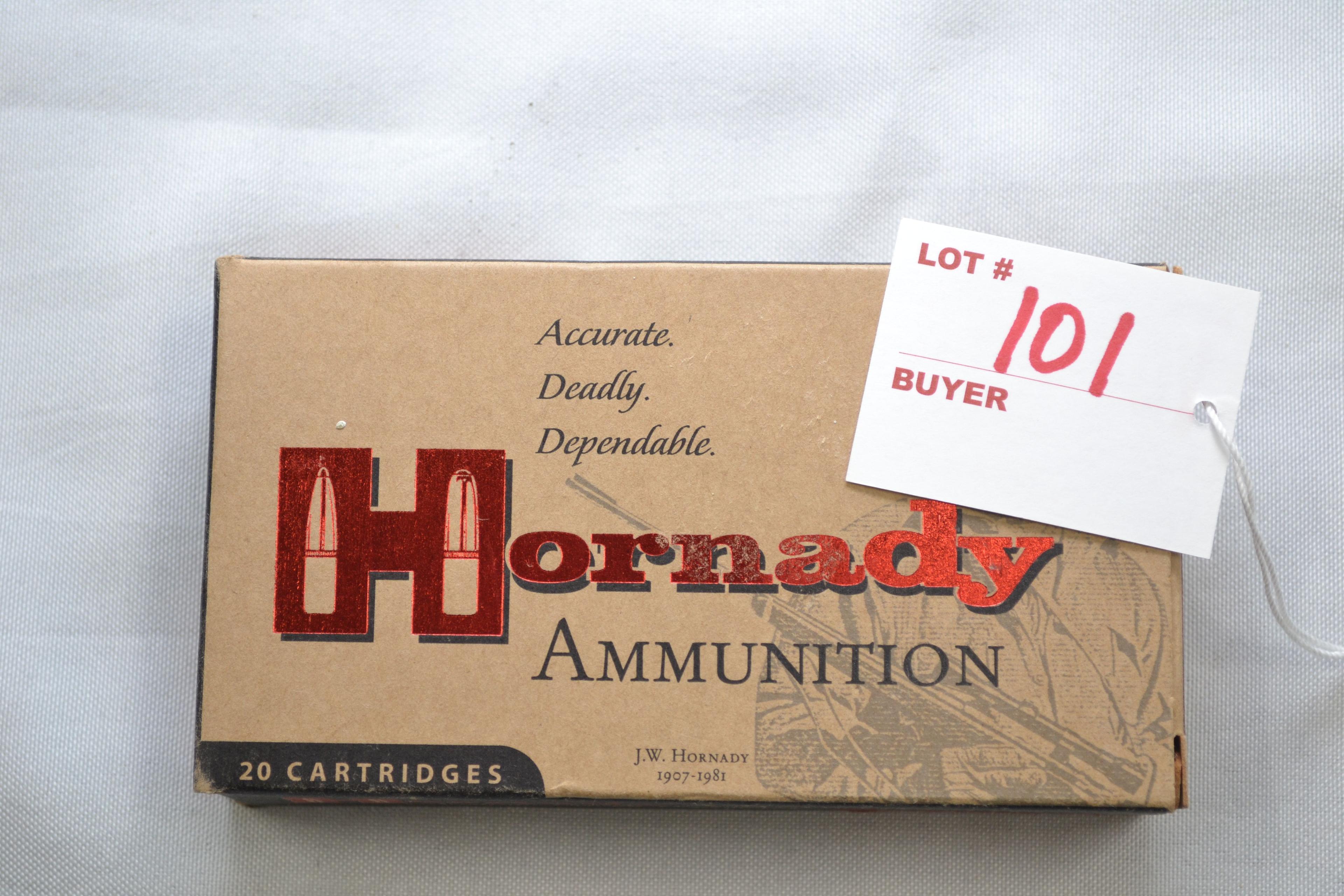 1 Box - Hornady .243 Win. Cal. 58 gr. V-Max Moly; 20 Rds./Box