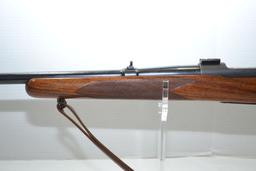 Winchester Model 70 .22 Hornet Cal. Bolt Action Rifle w/Sights, Checkered Walnut Stock, and Metal Bu