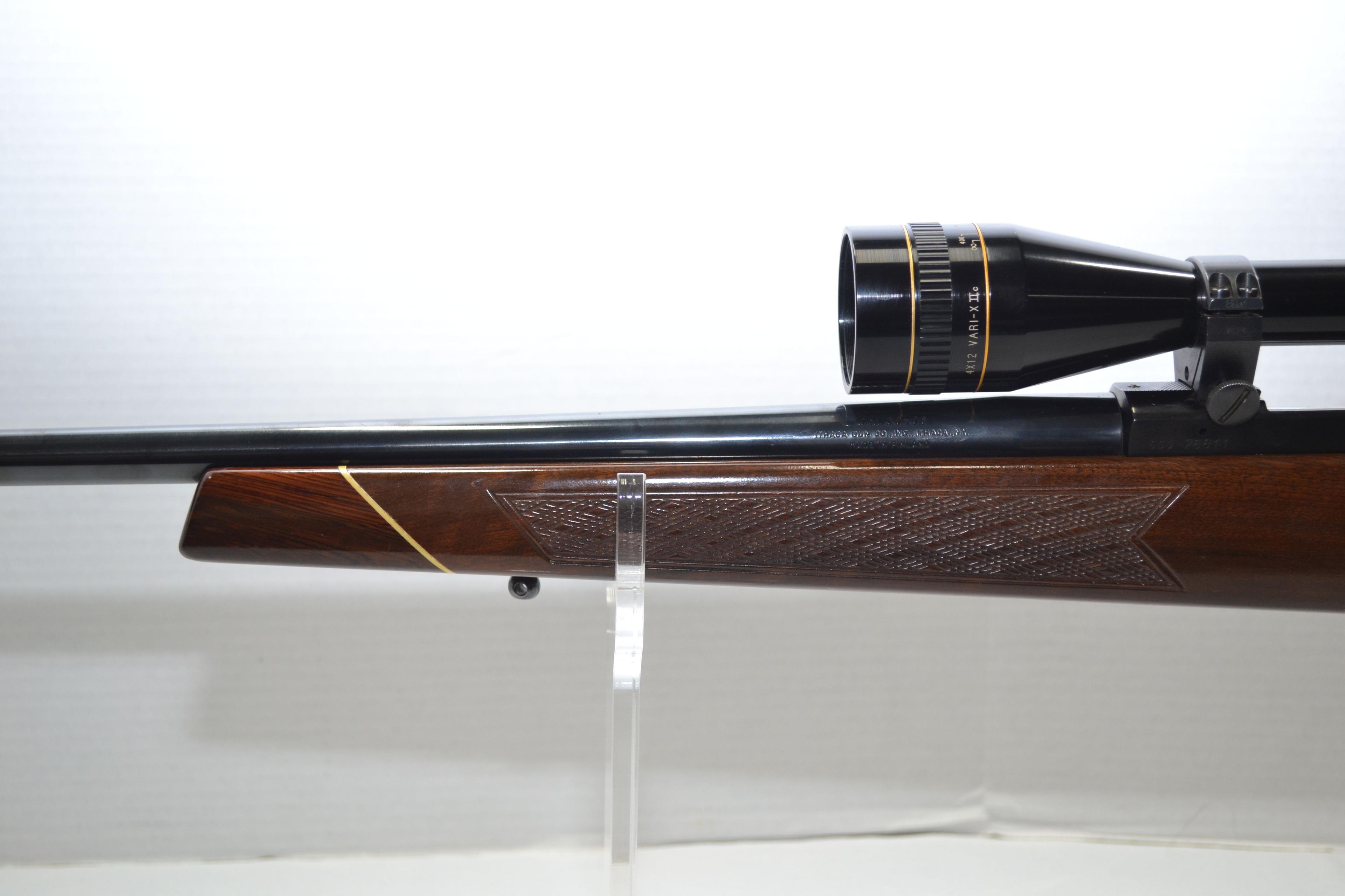 Ithaca Model LSA-65 Deluxe .30-06 Cal. Bolt Action Rifle w/Checkered Walnut Stock with Rosewood Caps