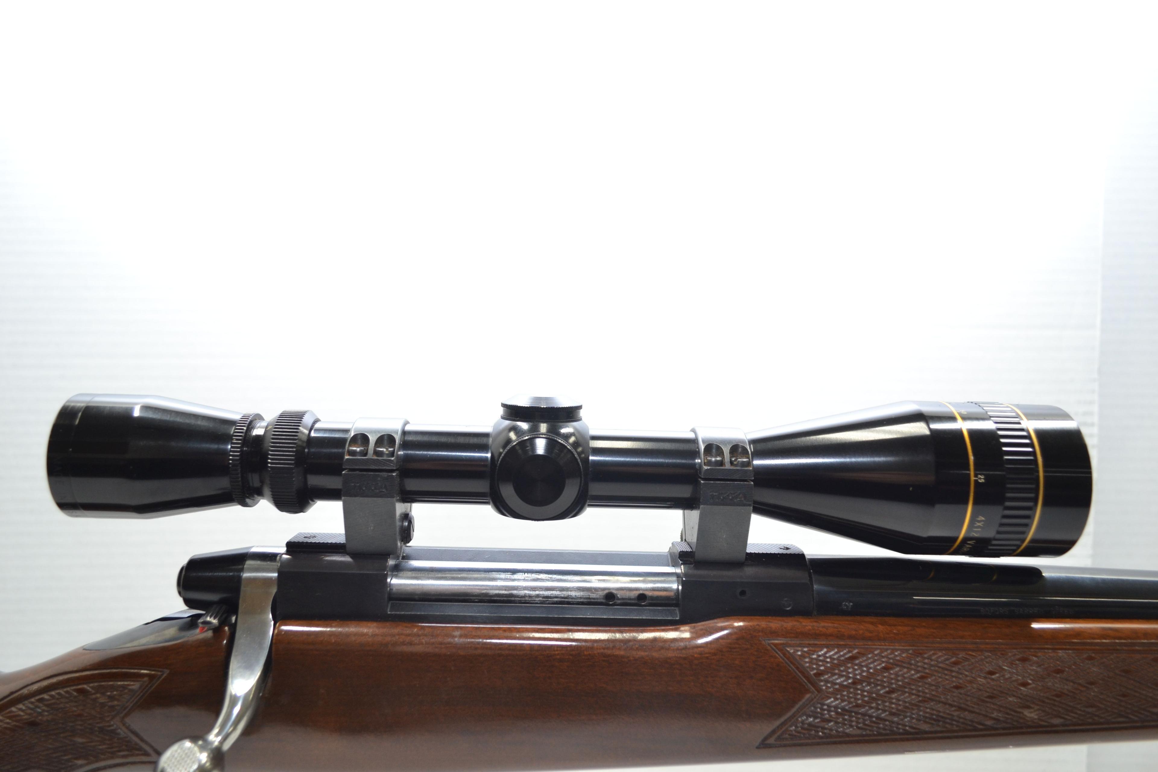 Ithaca Model LSA-65 Deluxe .30-06 Cal. Bolt Action Rifle w/Checkered Walnut Stock with Rosewood Caps