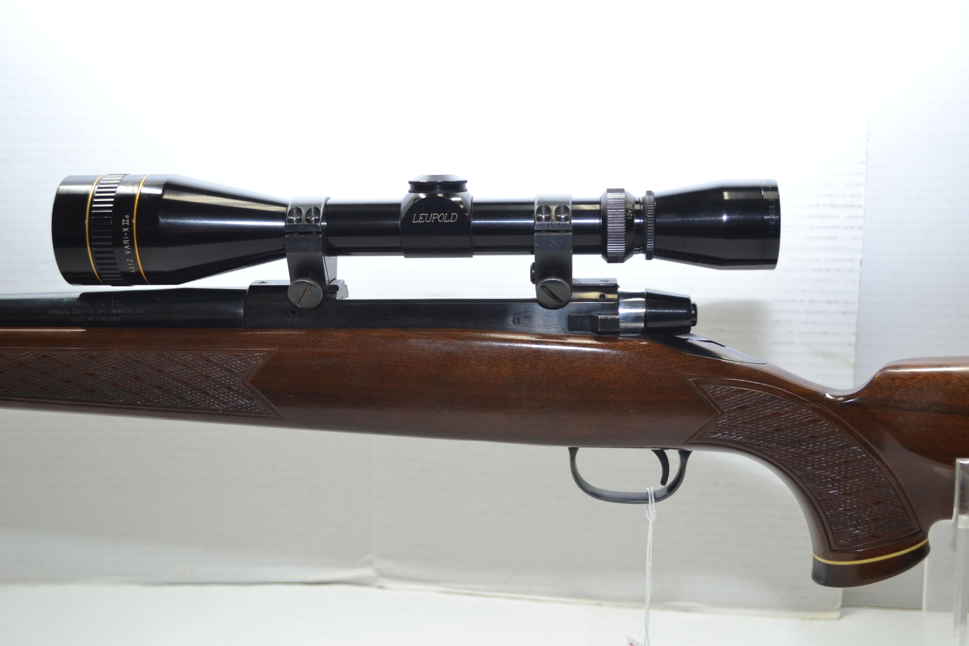 Ithaca Model LSA-65 Deluxe .30-06 Cal. Bolt Action Rifle w/Checkered Walnut Stock with Rosewood Caps
