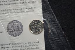1996-W Anniversary Dime w/Certificate