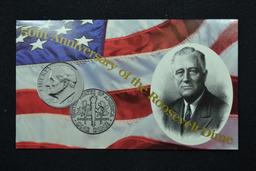 1996-W Anniversary Dime w/Certificate