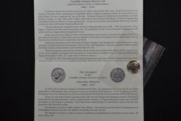 1996-W Anniversary Dime w/Certificate