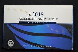 2018-S American Innovation One Dollar Proof; OGP