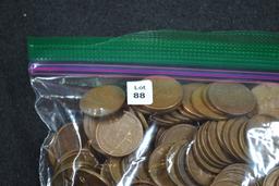 1 Lot of Approx. 500 - Wheat Pennies