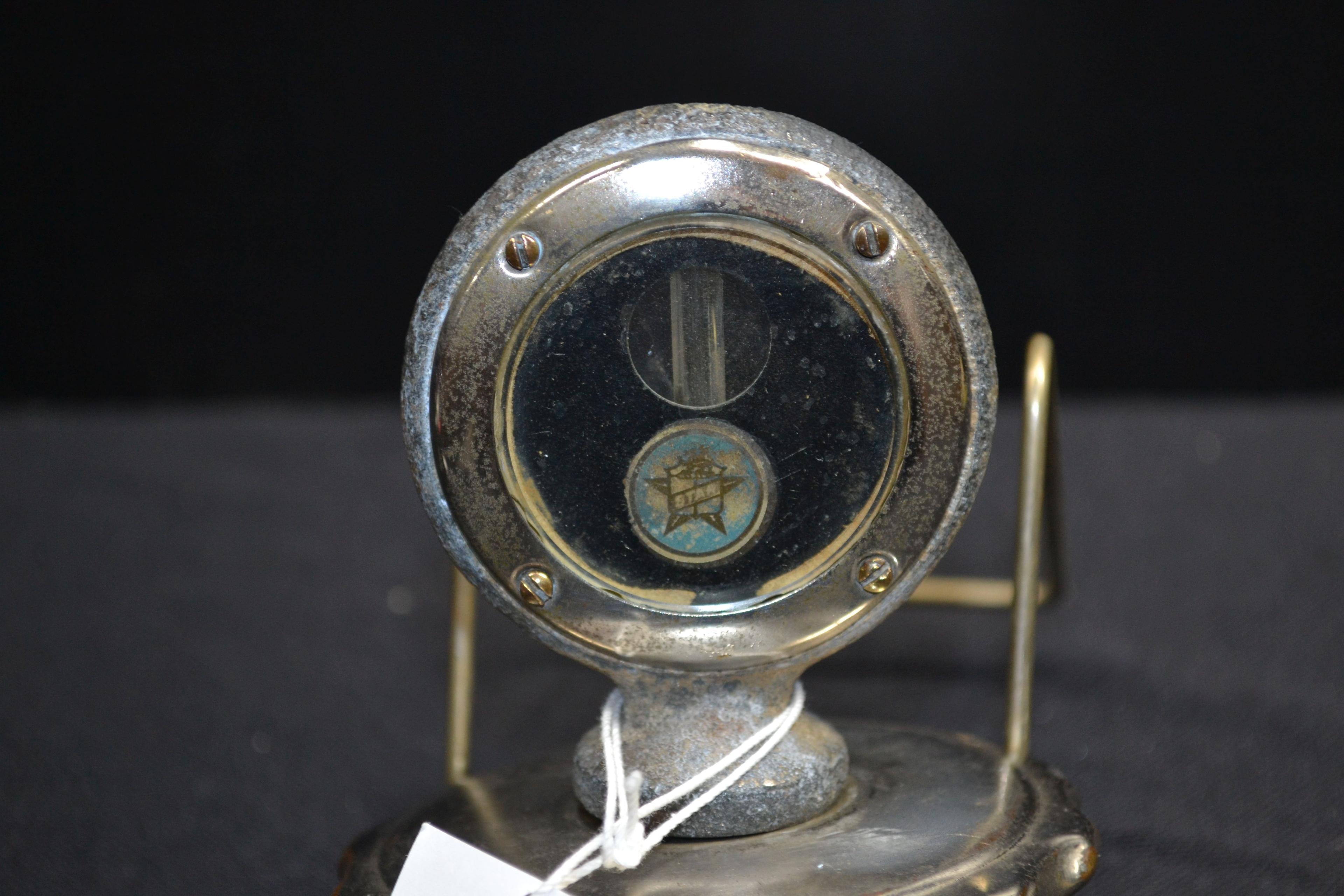 Star Boyce MotoMeter; Lens Cracked on Back