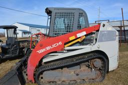 2012 Takeuchi Track Skid Steer, 3638 Hours, All New Fluids, New Tracks and Sprockets, 91hp