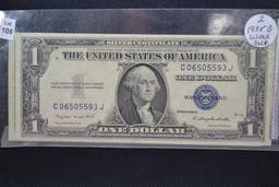 2 - 1935-G One Dollar Silver Certificates; 2xBID